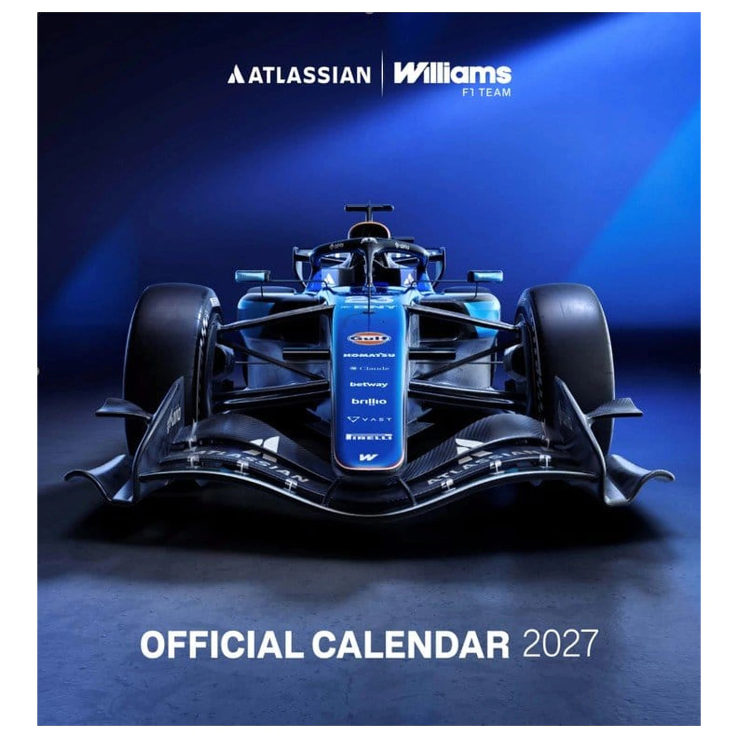 Atlassian Williams F1 Team Oficiální kalendář 2027 30 x 30 cm fotografii produktu