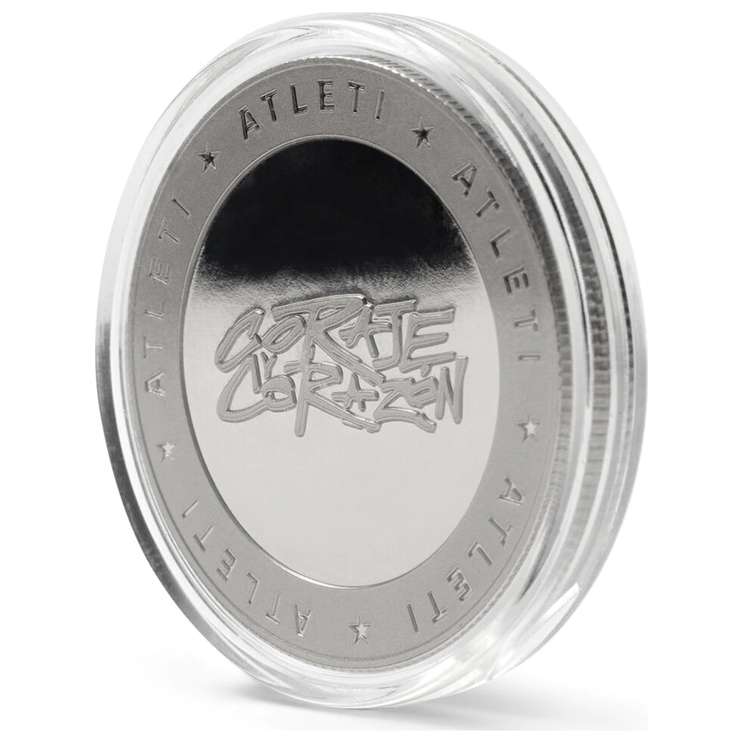 Atletico de Madrid Courage and Heart pamětní mince fotografii produktu