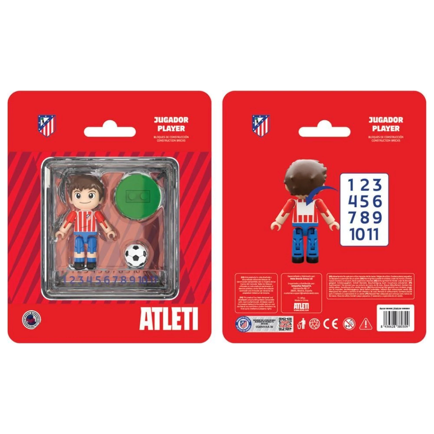 Atletico de Madrid figurka 4cm fotografii produktu