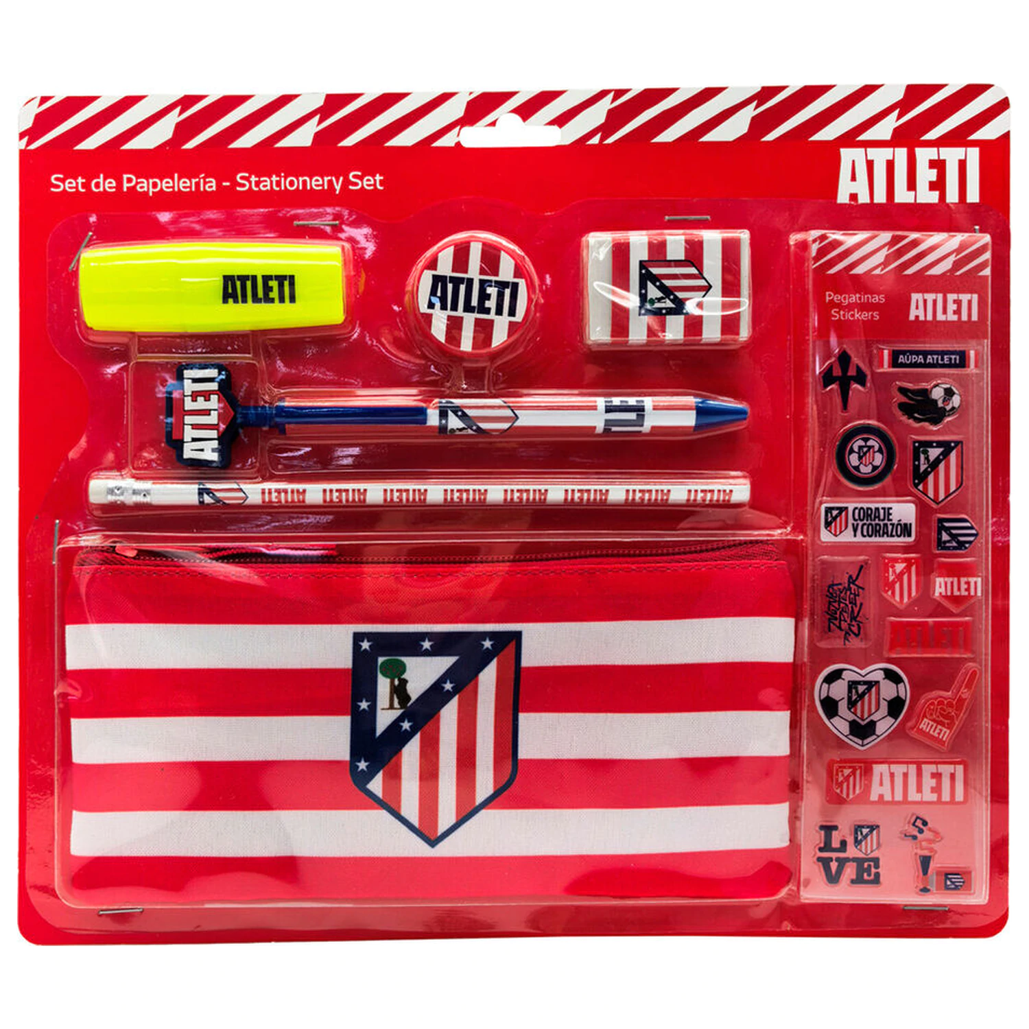 Atletico de Madrid psací sada fotografii produktu