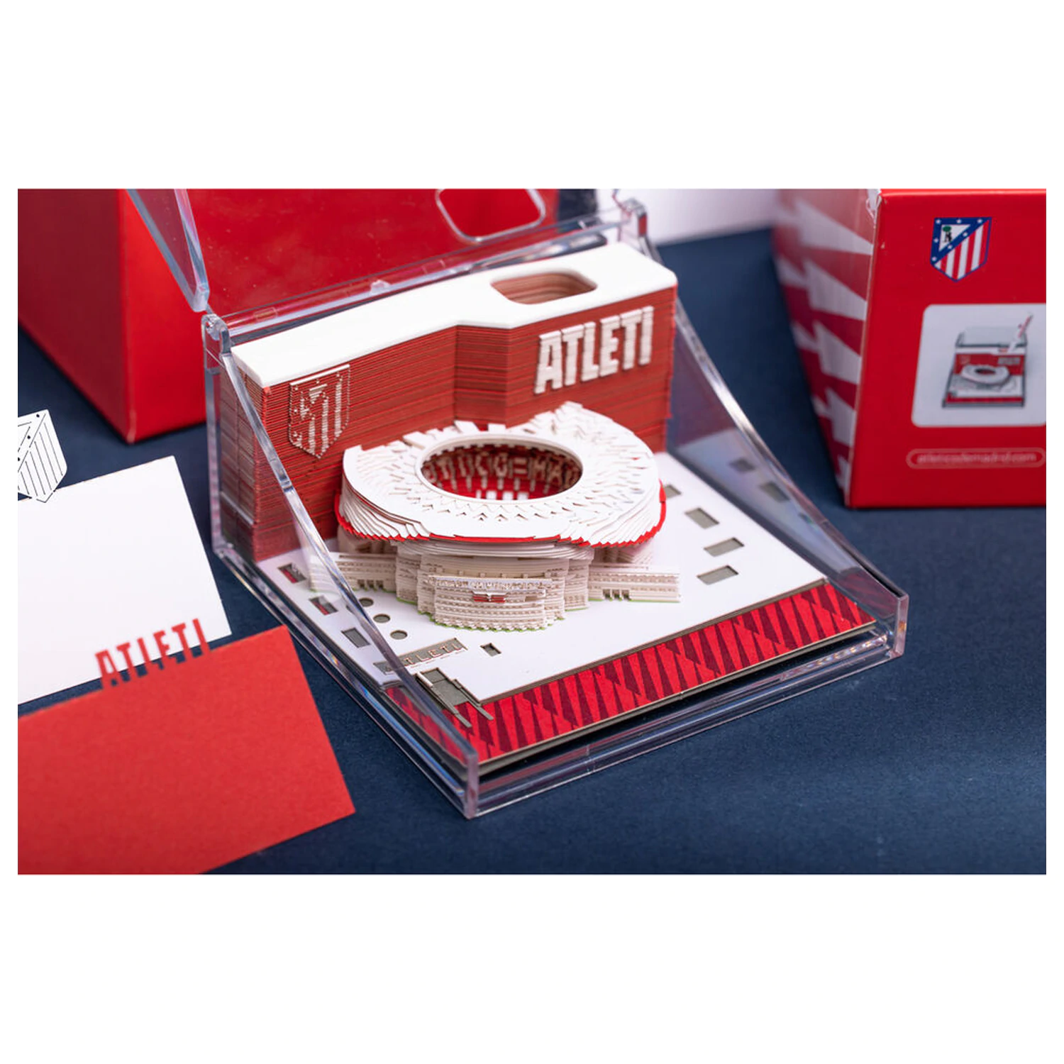 Atletico de Madrid Metropolitano 3D zápisník fotografii produktu