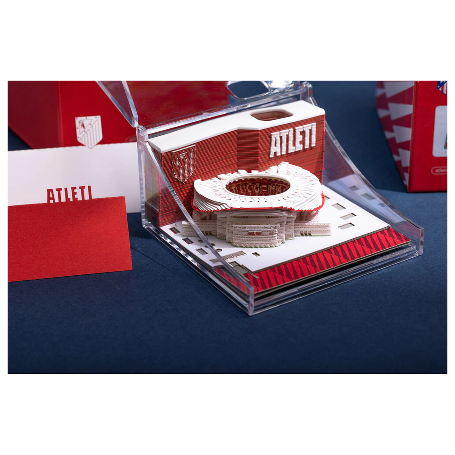 Atletico de Madrid Metropolitano 3D zápisník fotografii produktu