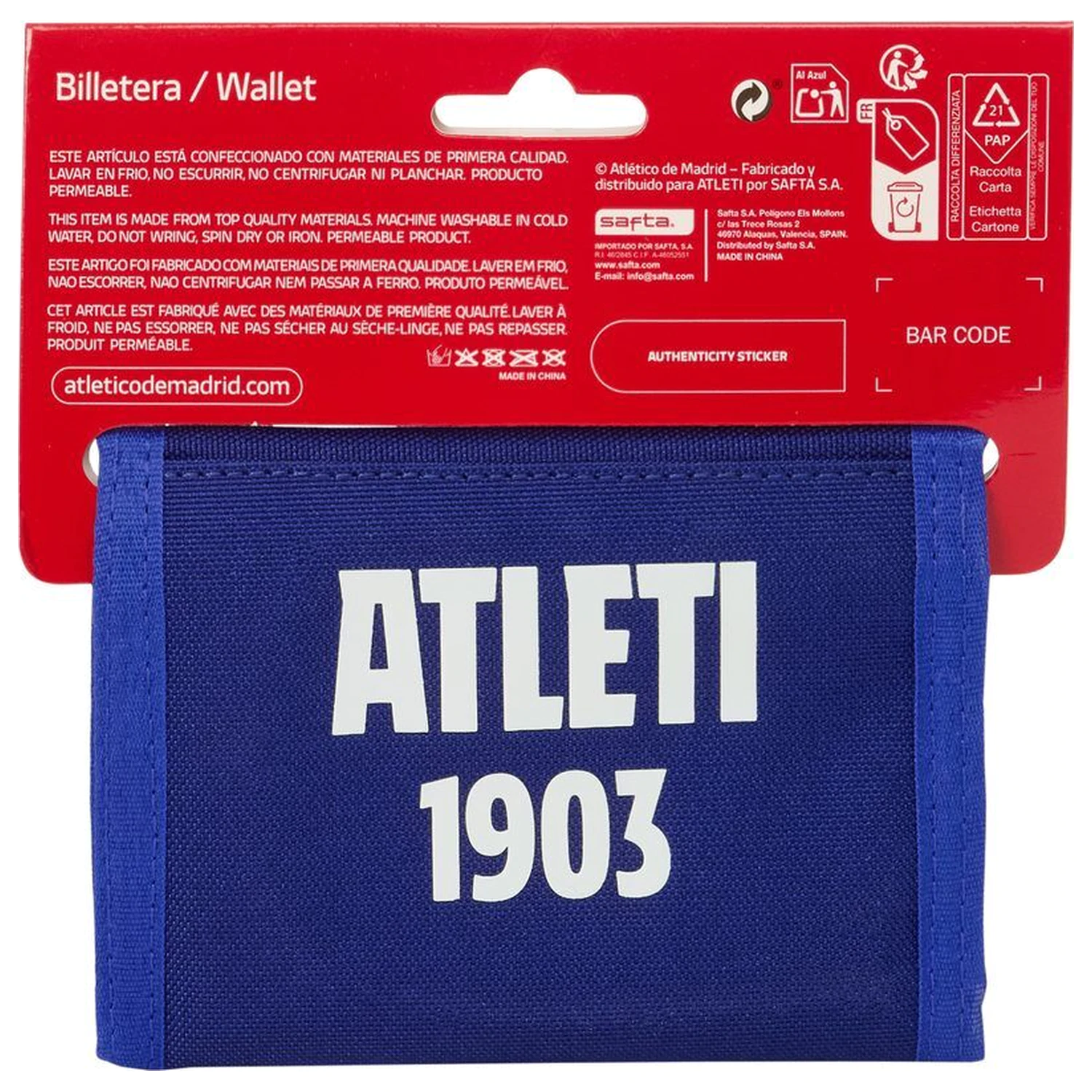 Atletico de Madrid peněženka fotografii produktu