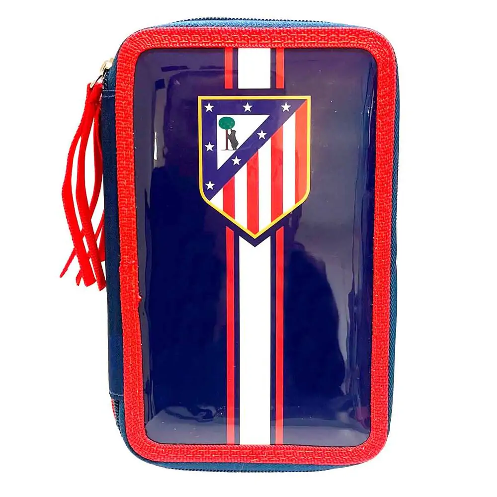 Pouzdro na tužky Atletico de Madrid, trojitý fotografii produktu