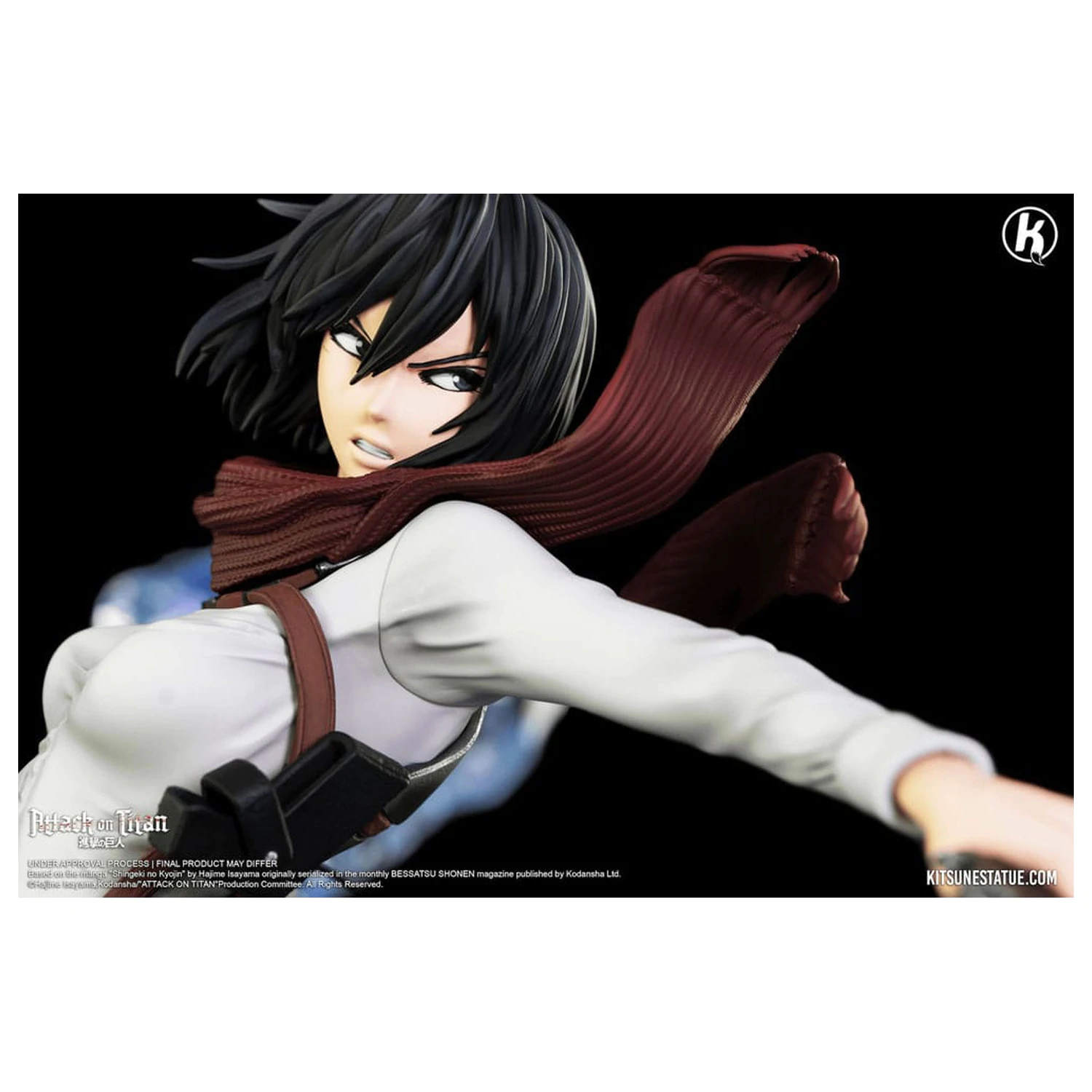 Attack on Titan Soška 1/6 Mikasa Ackerman 39 cm fotografii produktu