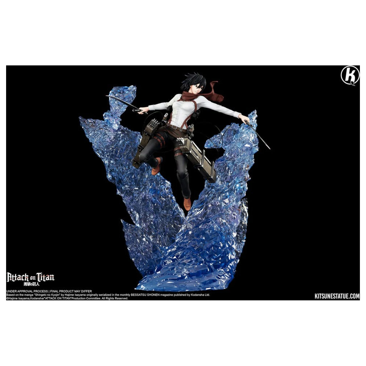 Attack on Titan Soška 1/6 Mikasa Ackerman 39 cm fotografii produktu