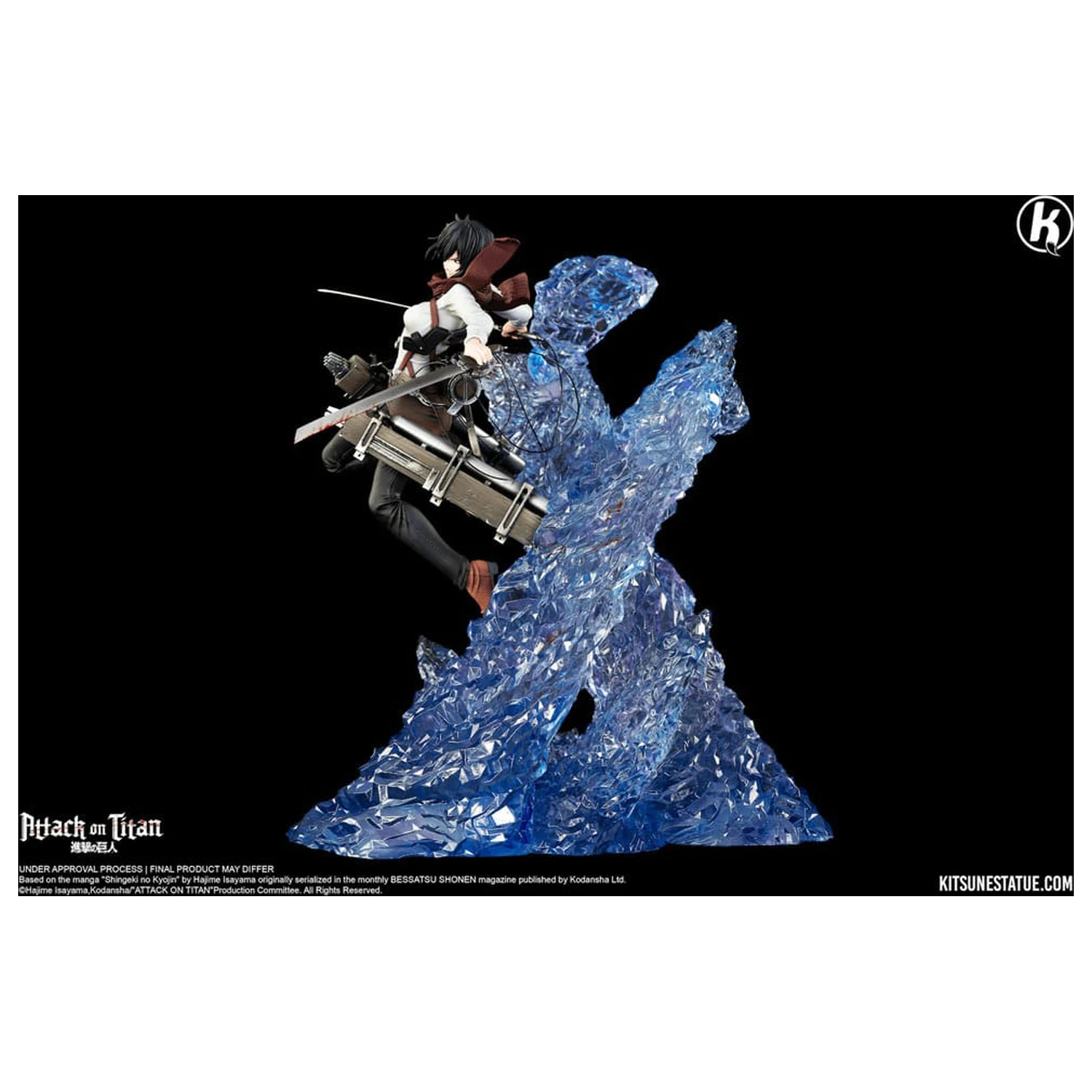 Attack on Titan Soška 1/6 Mikasa Ackerman 39 cm fotografii produktu