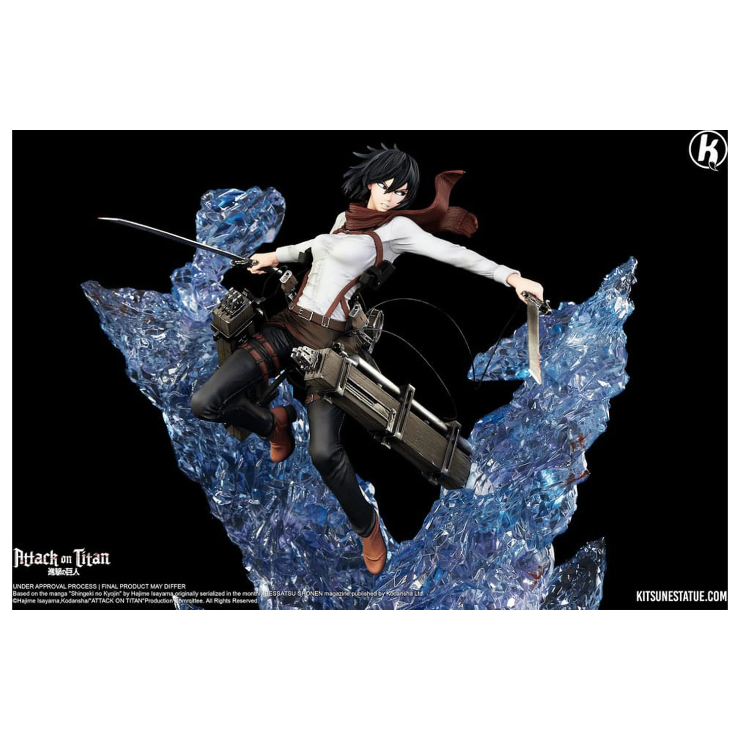 Attack on Titan Soška 1/6 Mikasa Ackerman 39 cm fotografii produktu