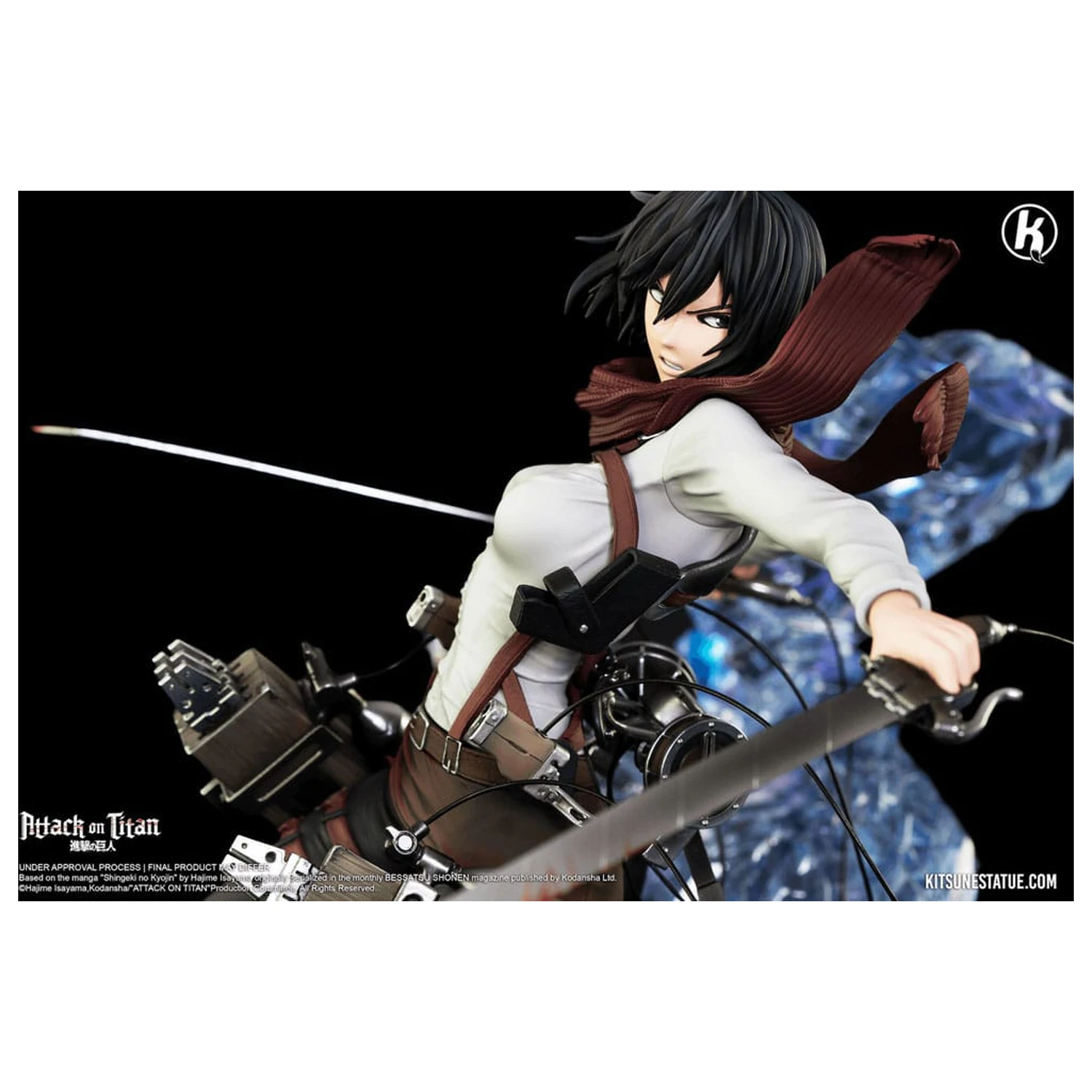 Attack on Titan Soška 1/6 Mikasa Ackerman 39 cm fotografii produktu