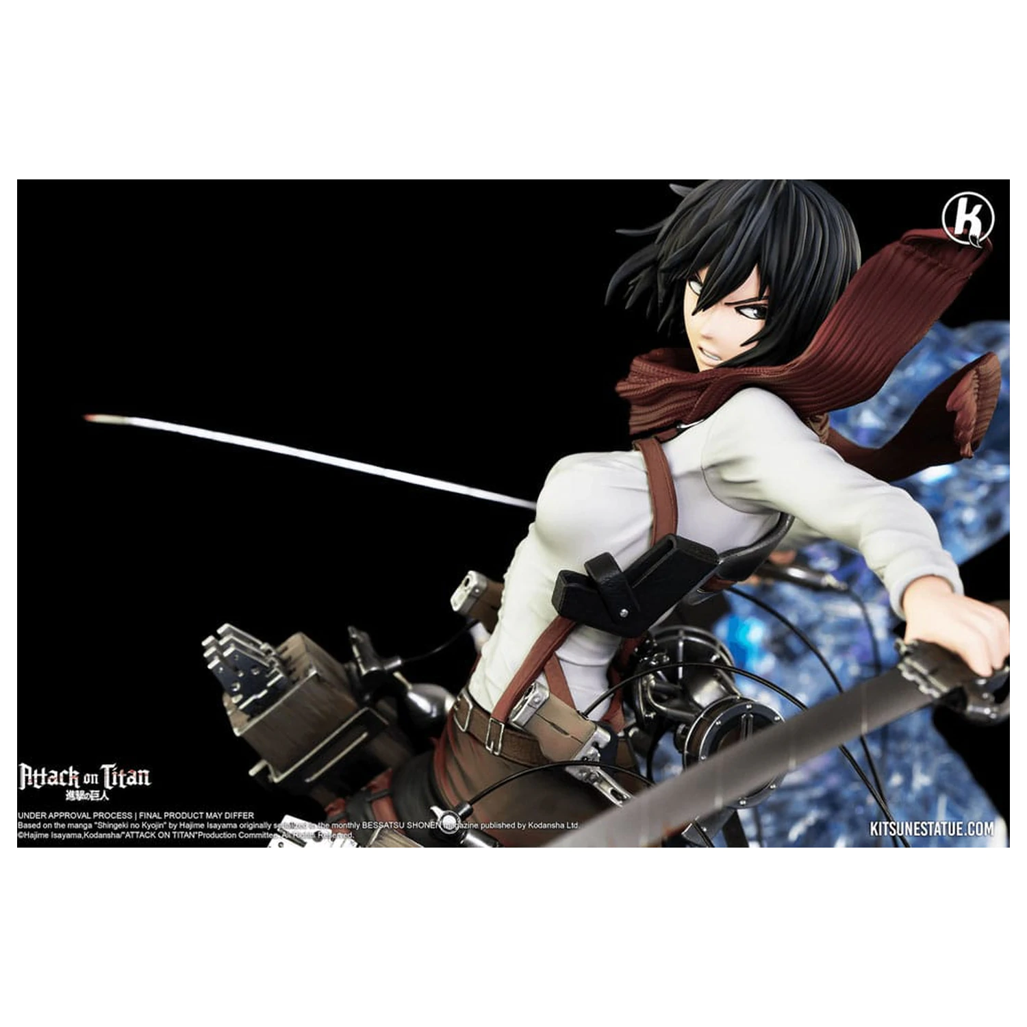 Attack on Titan Soška 1/6 Mikasa Ackerman 39 cm fotografii produktu