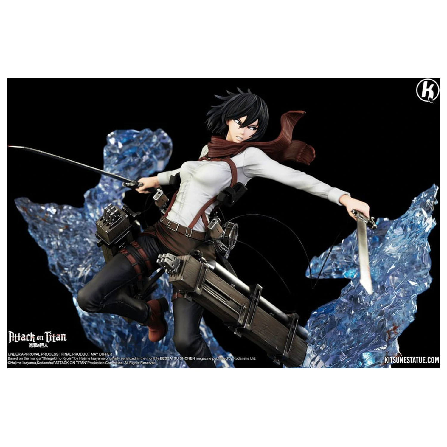 Attack on Titan Soška 1/6 Mikasa Ackerman 39 cm fotografii produktu