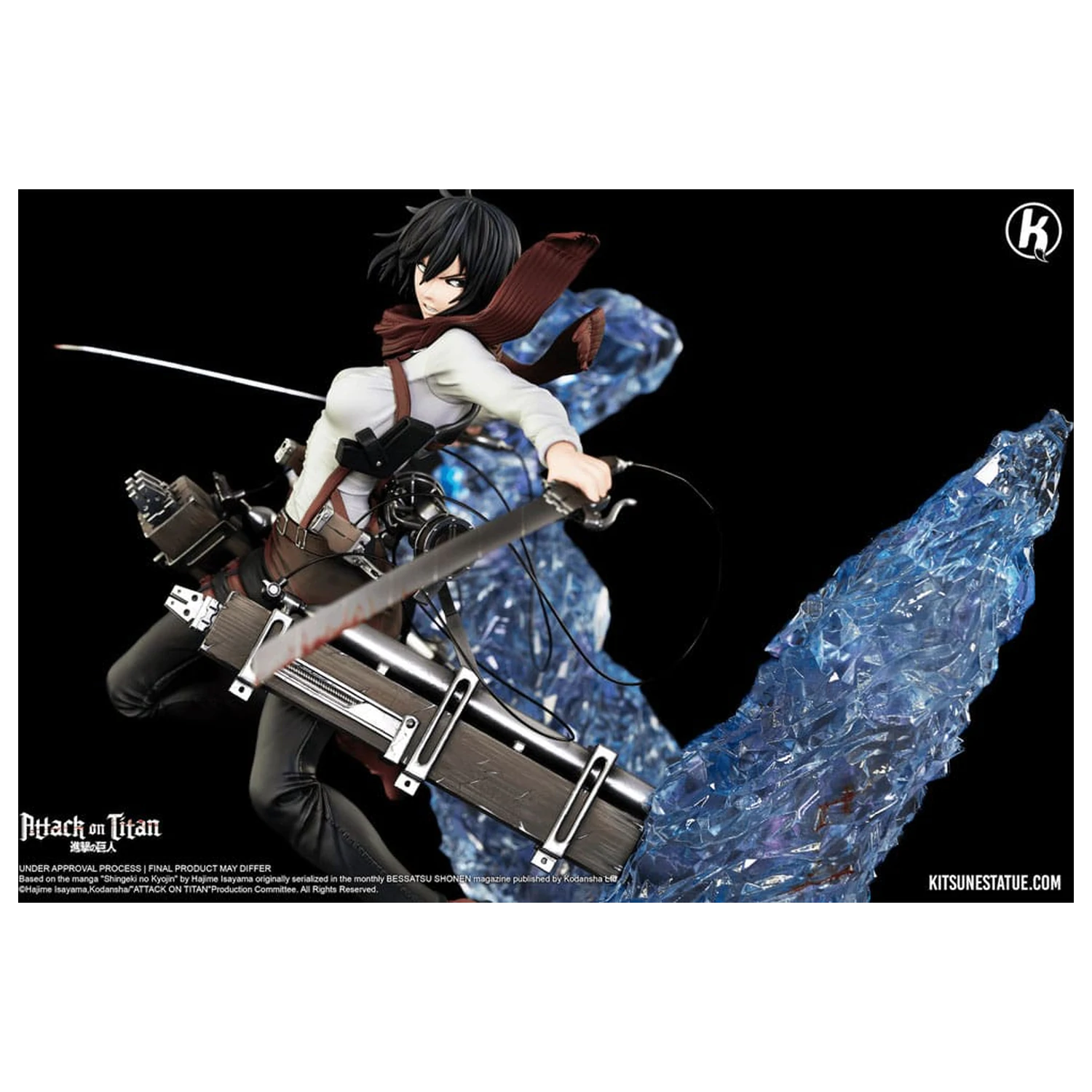 Attack on Titan Soška 1/6 Mikasa Ackerman 39 cm fotografii produktu