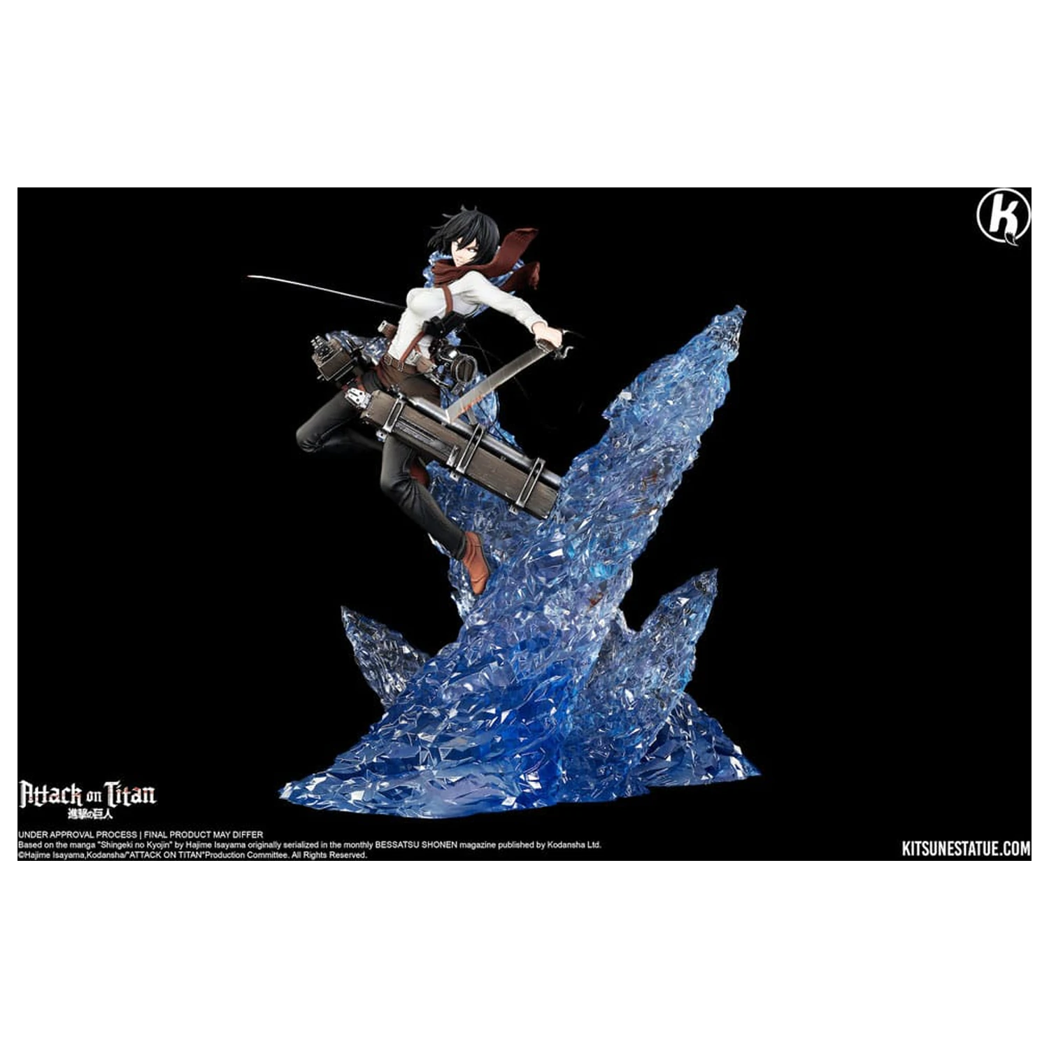Attack on Titan Soška 1/6 Mikasa Ackerman 39 cm fotografii produktu
