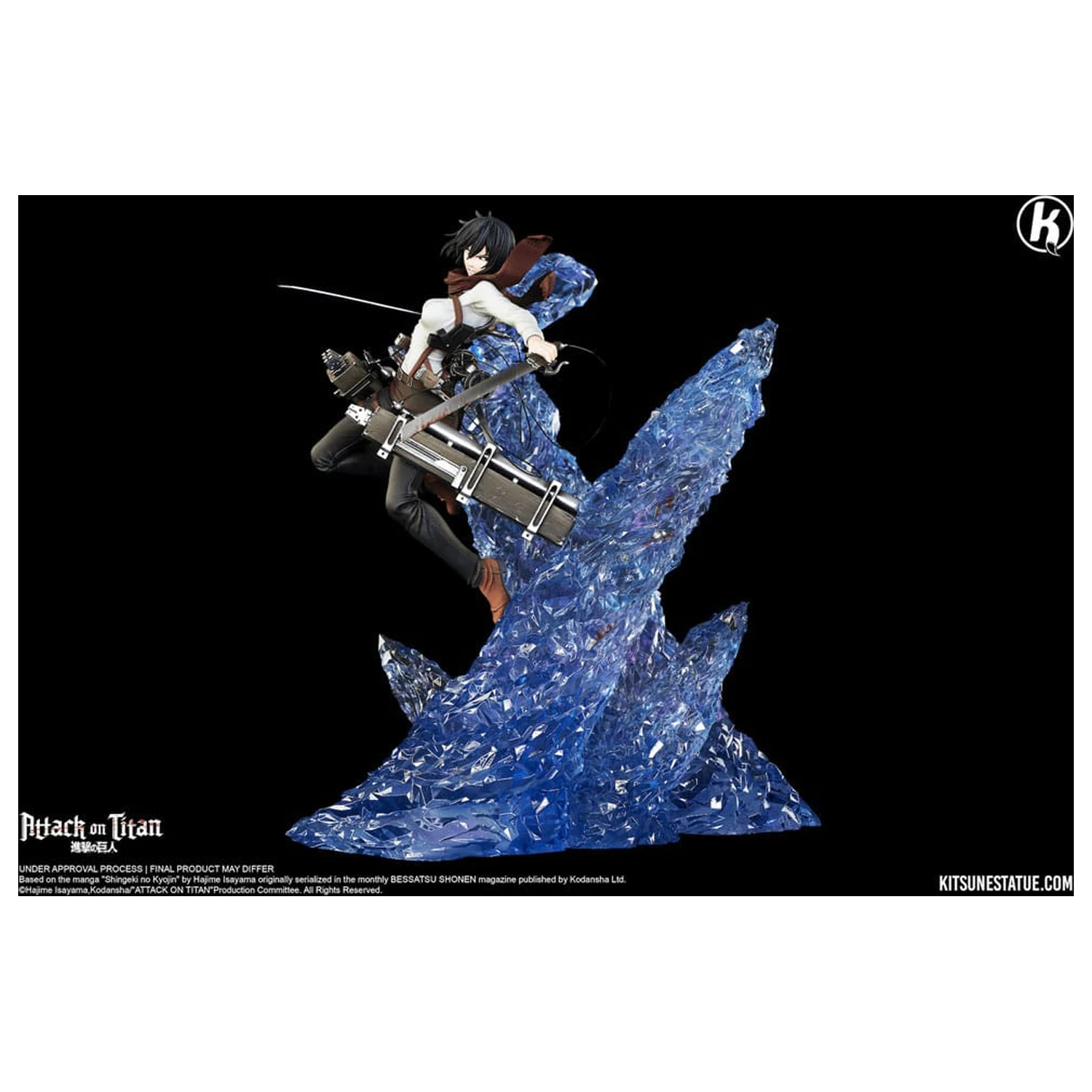 Attack on Titan Soška 1/6 Mikasa Ackerman 39 cm fotografii produktu