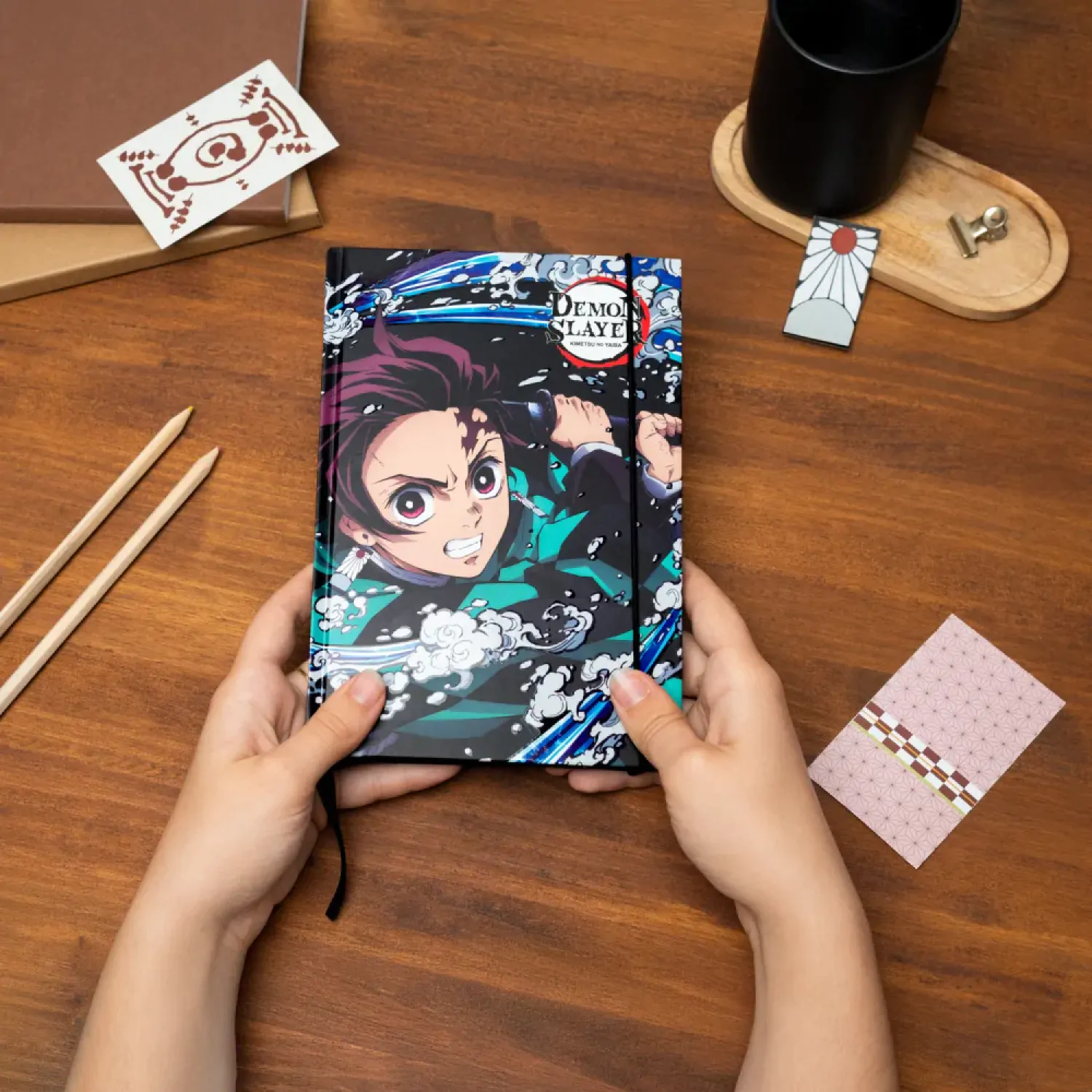 Demon Slayer Kimetsu no Yaiba A5 prémiový zápisník fotografii produktu