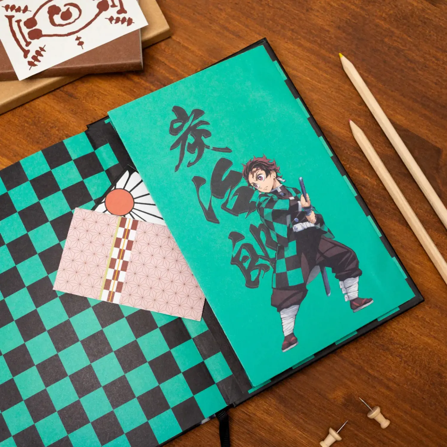Demon Slayer Kimetsu no Yaiba A5 prémiový zápisník fotografii produktu