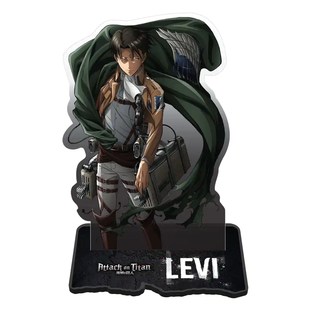Attack on Titan Acryl figurka Levi Battle-Ready 18 cm fotografii produktu