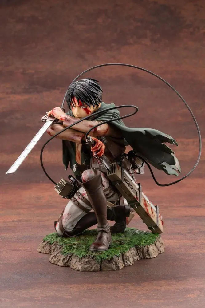 Attack on Titan ARTFXJ Socha 1/7 Levi Fortitude Ver. 17 cm fotografii produktu