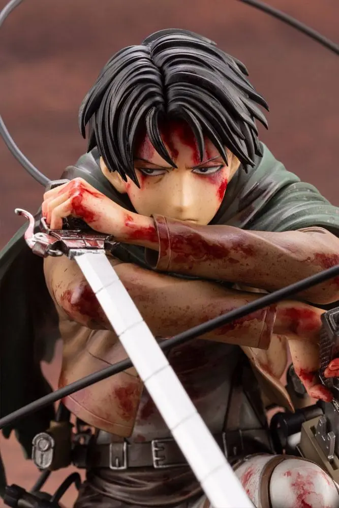 Attack on Titan ARTFXJ Socha 1/7 Levi Fortitude Ver. 17 cm fotografii produktu