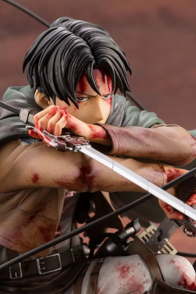 Attack on Titan ARTFXJ Socha 1/7 Levi Fortitude Ver. 17 cm fotografii produktu