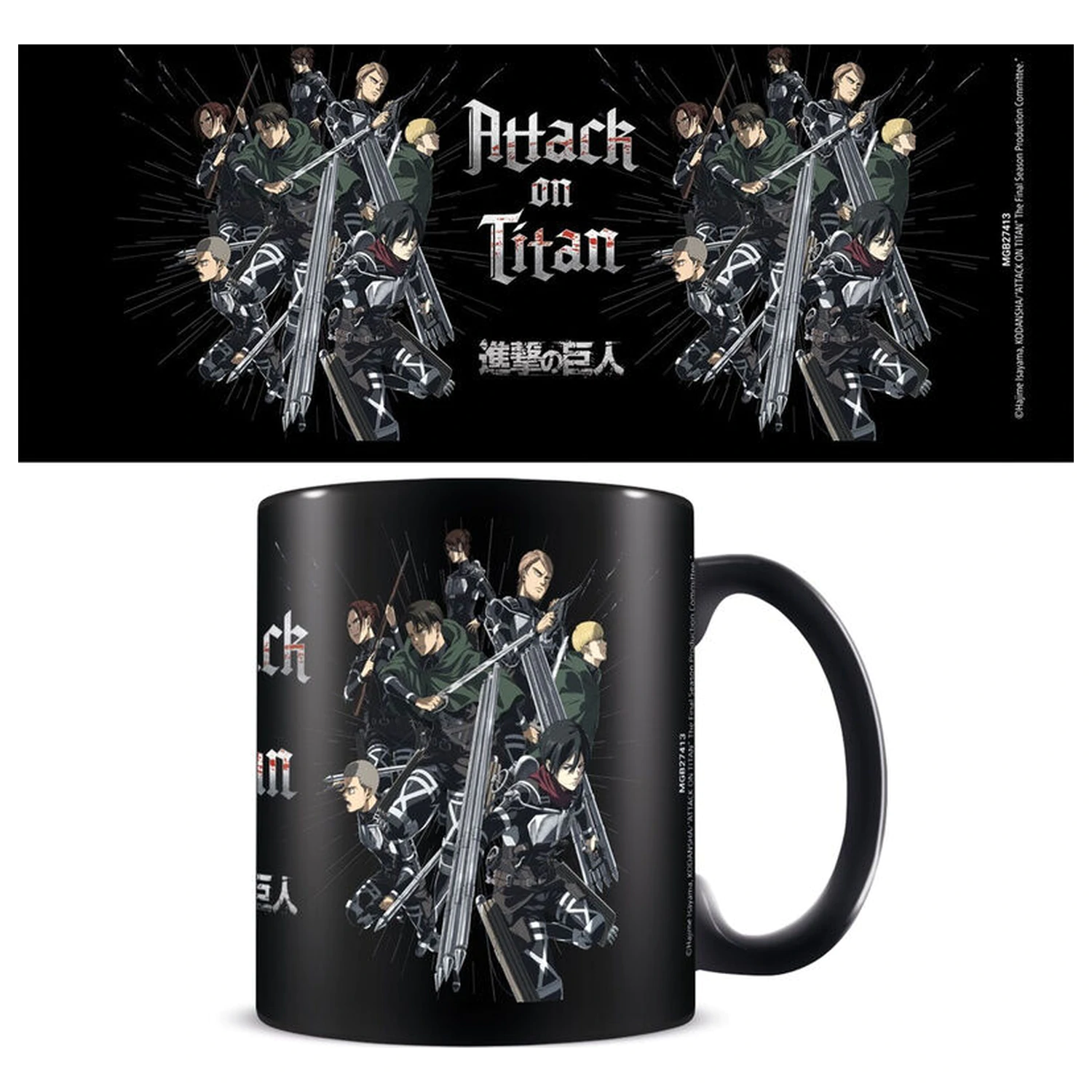 Attack On Titan hrnek 315ml fotografii produktu