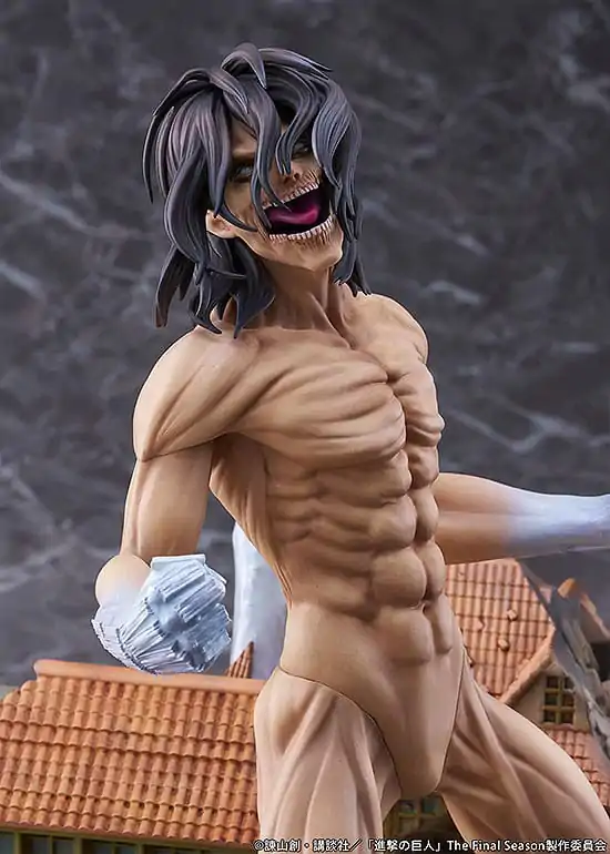 Attack on Titan PVC Socha Eren Jaeger: Attack Titan Ver. -Judgment- 25 cm fotografii produktu