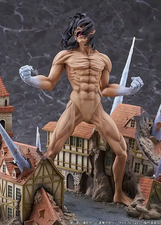 Attack on Titan PVC Socha Eren Jaeger: Attack Titan Ver. -Judgment- 25 cm fotografii produktu