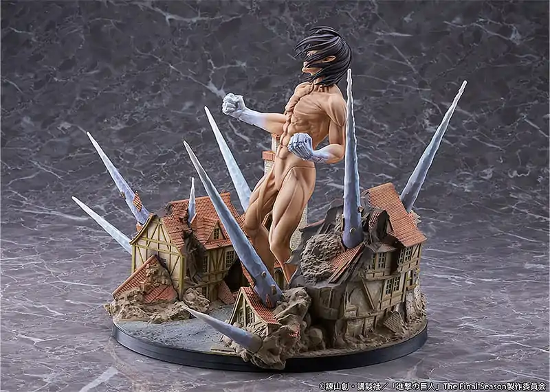 Attack on Titan PVC Socha Eren Jaeger: Attack Titan Ver. -Judgment- 25 cm fotografii produktu