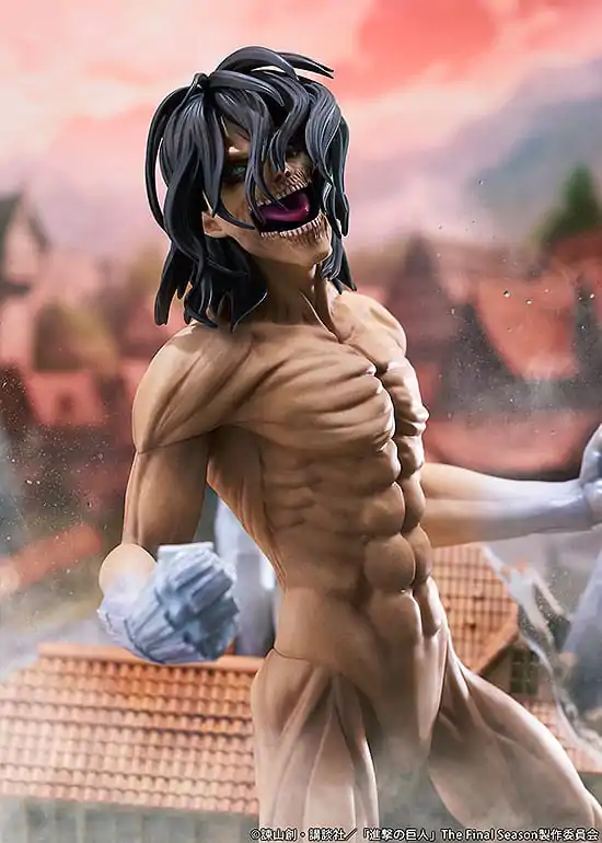 Attack on Titan PVC Socha Eren Jaeger: Attack Titan Ver. -Judgment- 25 cm fotografii produktu