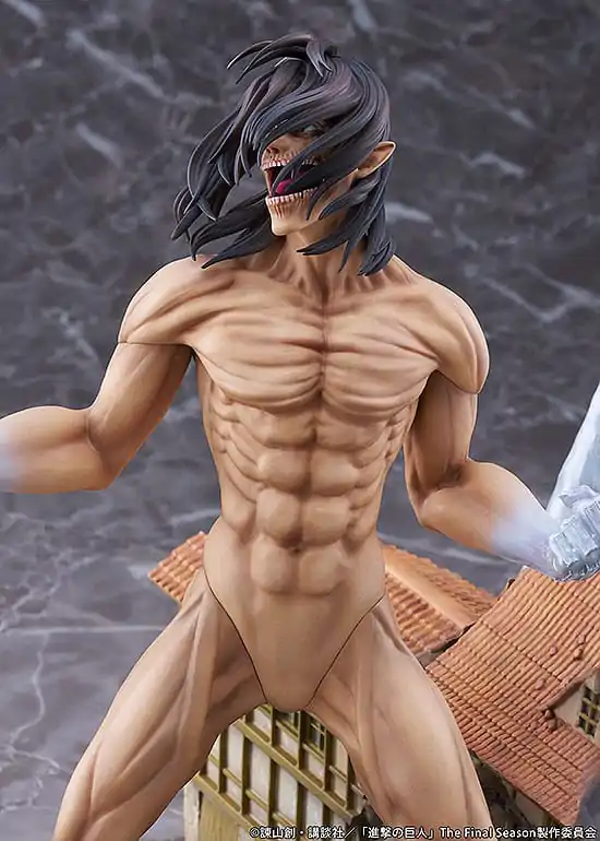 Attack on Titan PVC Socha Eren Jaeger: Attack Titan Ver. -Judgment- 25 cm fotografii produktu