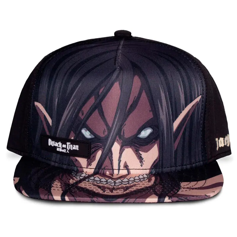 Attack on Titan Snapback Kšiltovka Eren Jaeger Titan fotografii produktu