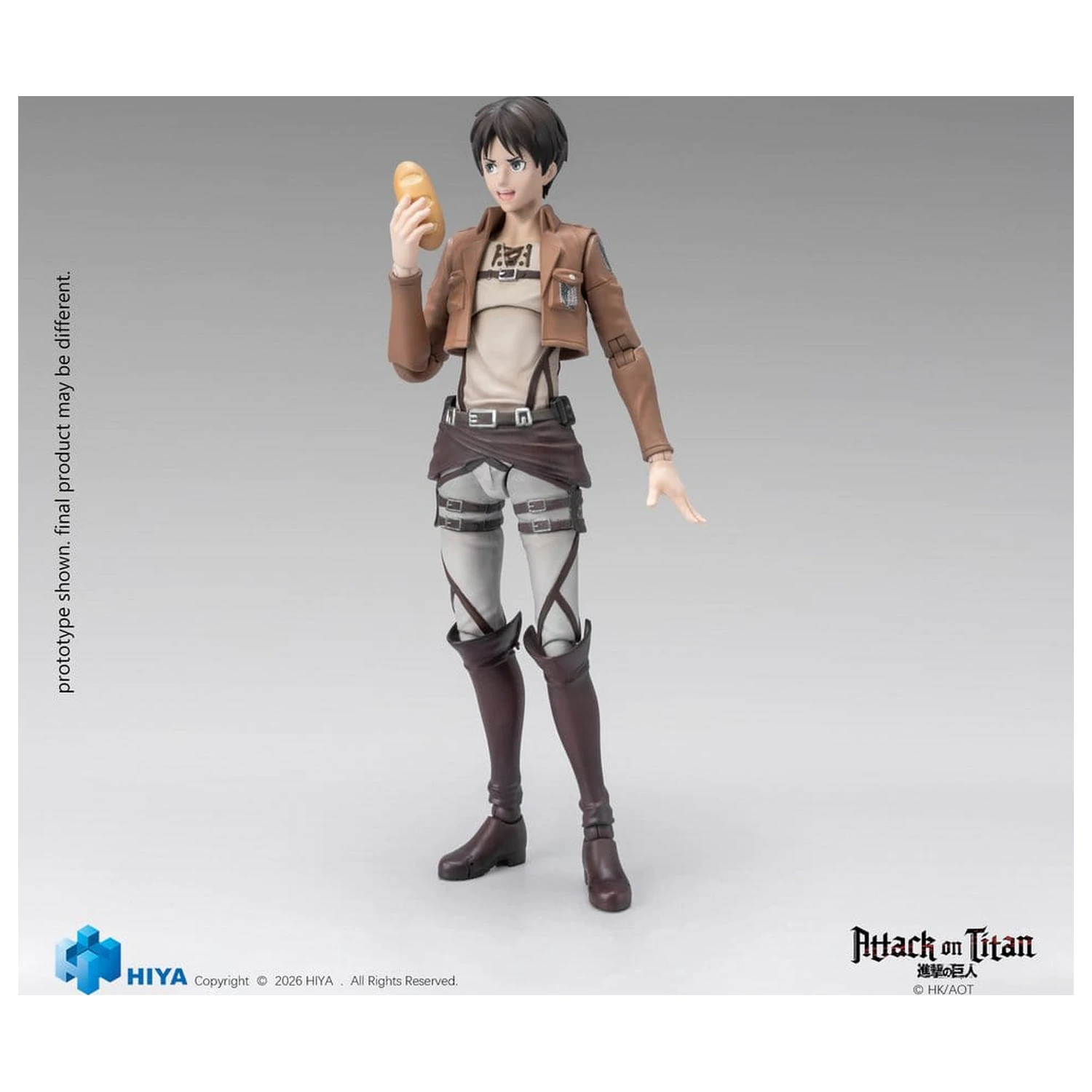 Attack on Titan Exquisite Basic Series Akční figurka 1/12 Eren Yeager 15 cm fotografii produktu