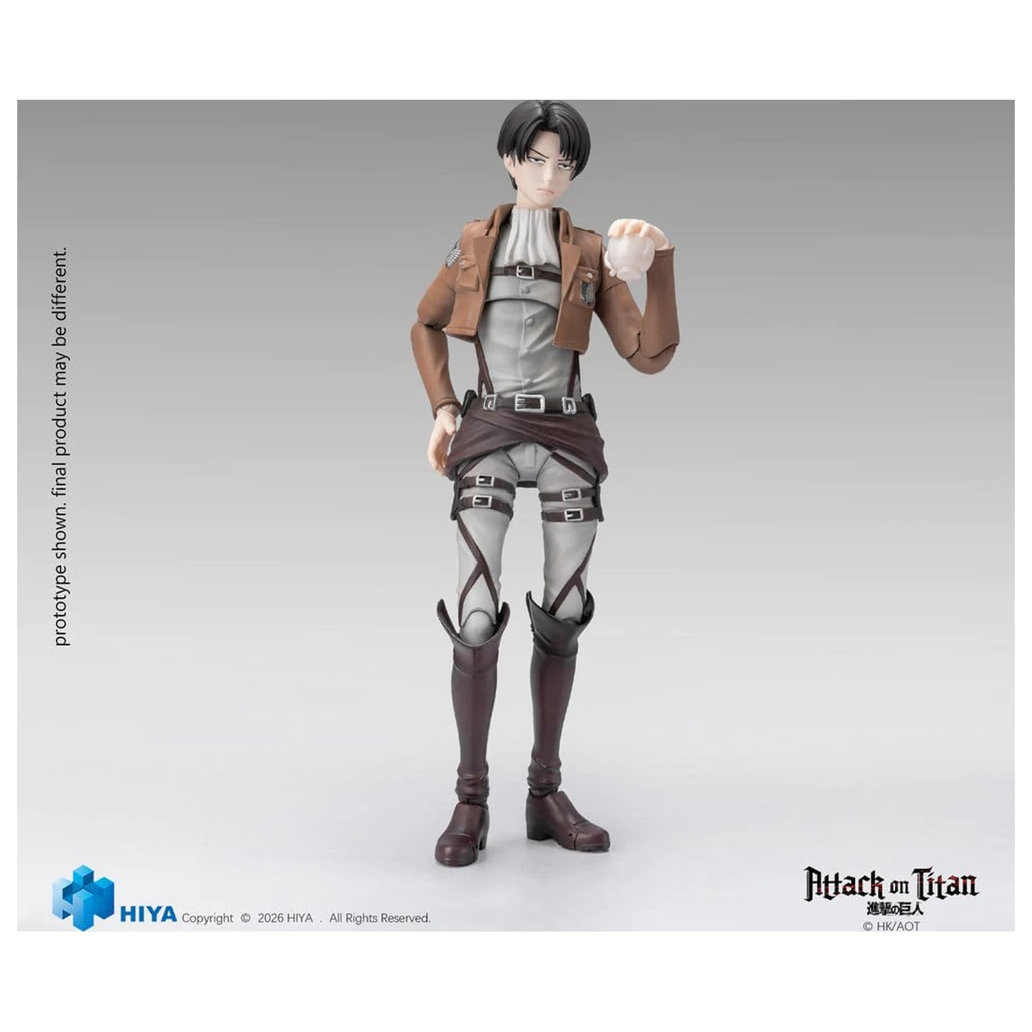 Attack on Titan Exquisite Basic Series Akční figurka 1/12 Levi Ackerman 15 cm fotografii produktu