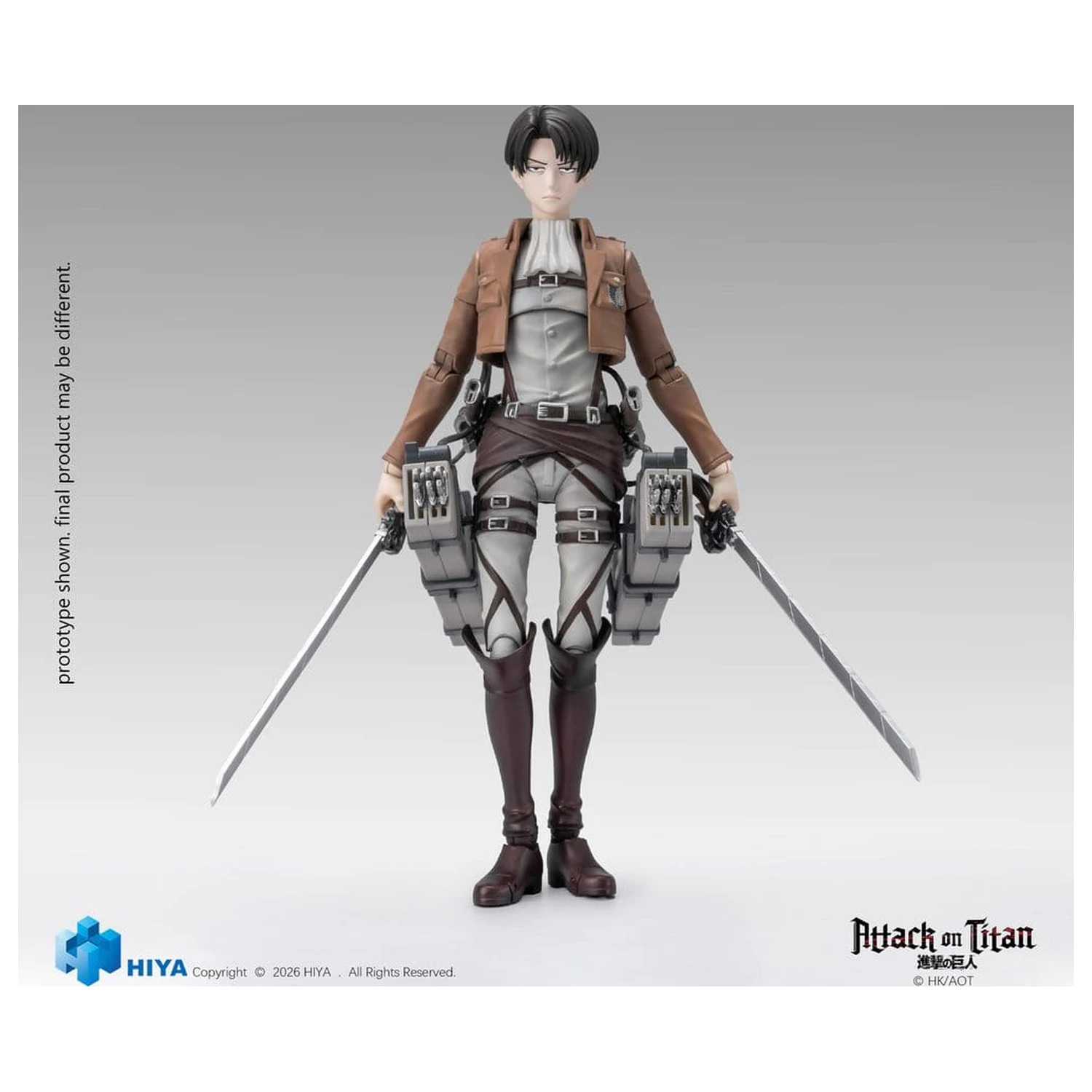 Attack on Titan Exquisite Basic Series Akční figurka 1/12 Levi Ackerman 15 cm fotografii produktu