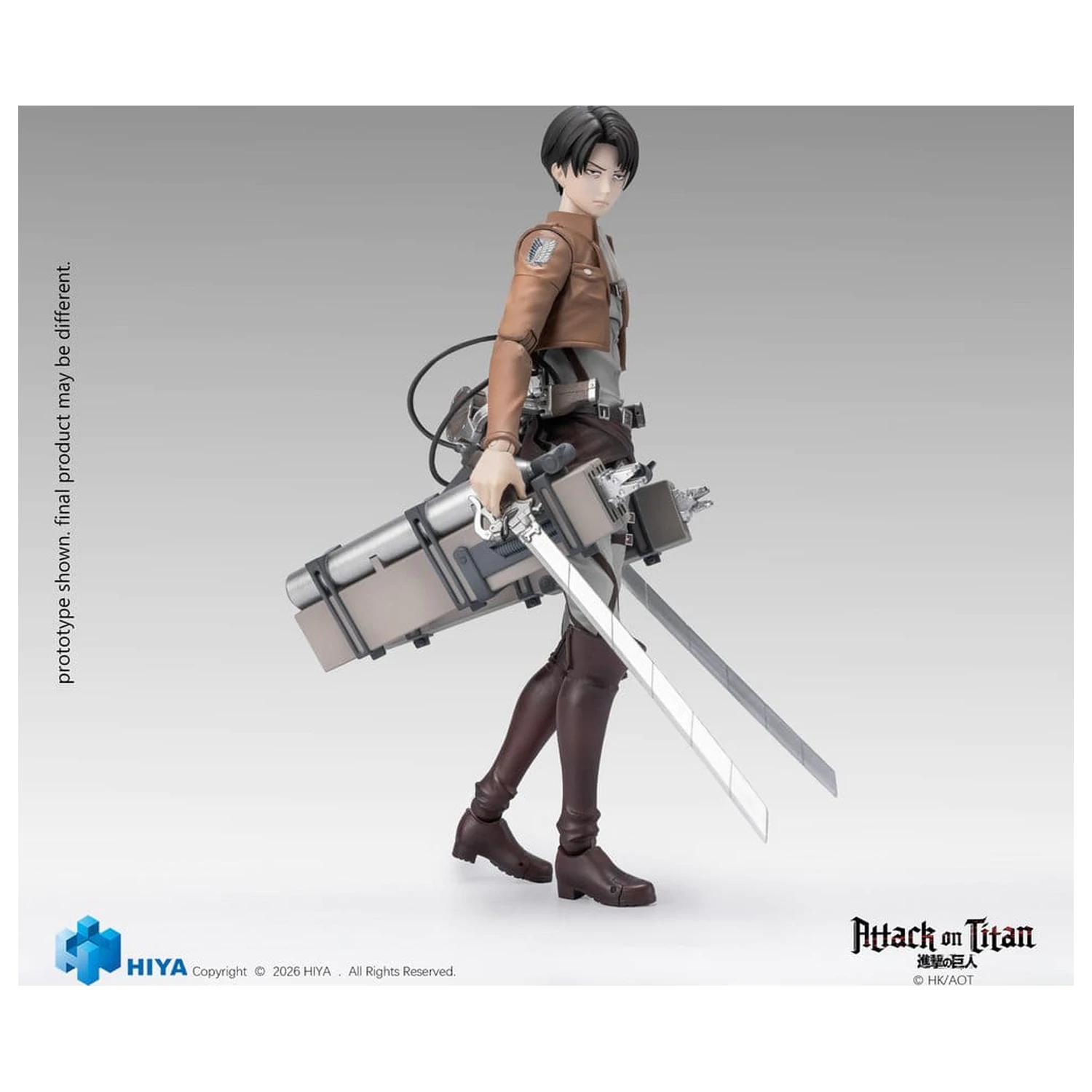 Attack on Titan Exquisite Basic Series Akční figurka 1/12 Levi Ackerman 15 cm fotografii produktu