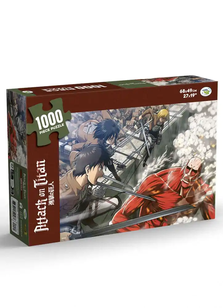 Attack on Titan Puzzle Boj (1000 dílků) fotografii produktu