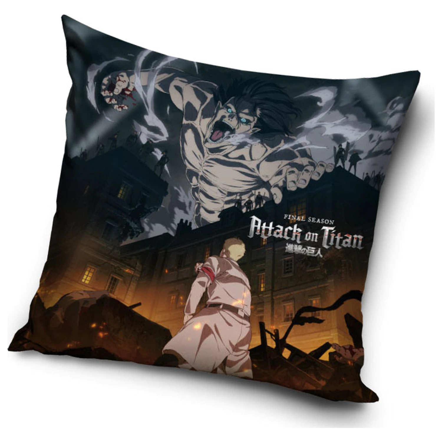 Attack on Titan Finální povlak na polštář fotografii produktu