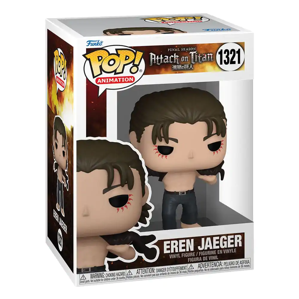 Attack on Titan POP! Animation vinylová figurka Eren Jeager 9 cm fotografii produktu