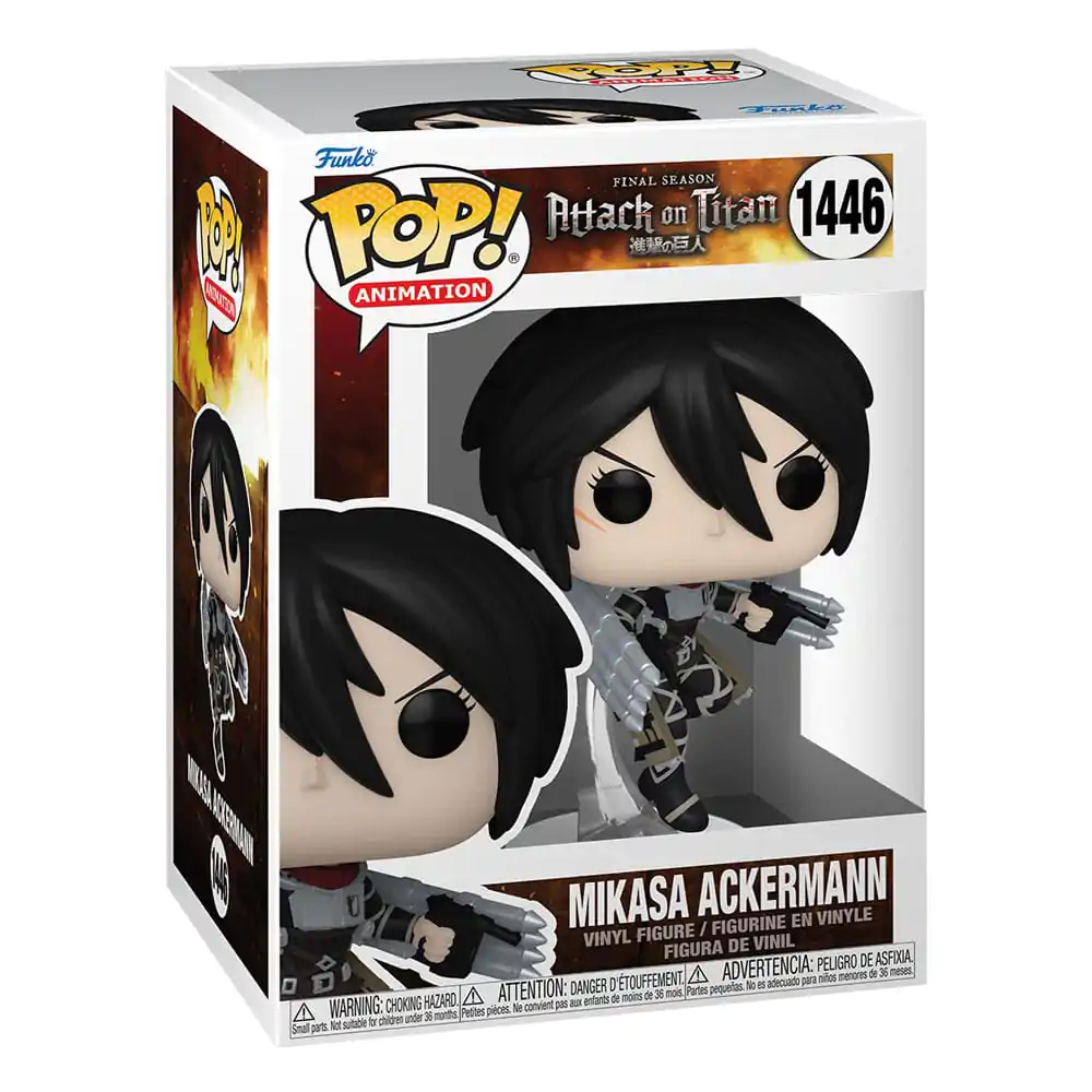 Attack on Titan POP! Animation vinylová figurka Mikasa Ackerman 9 cm fotografii produktu