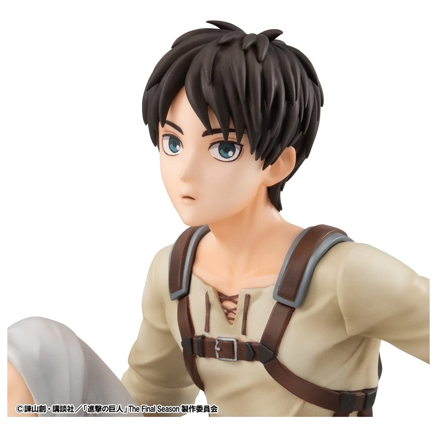 Attack on Titan G.E.M. Series PVC figurky, 2-balení Eren Yeager & Squad Captain Levi Palm Size fotografii produktu