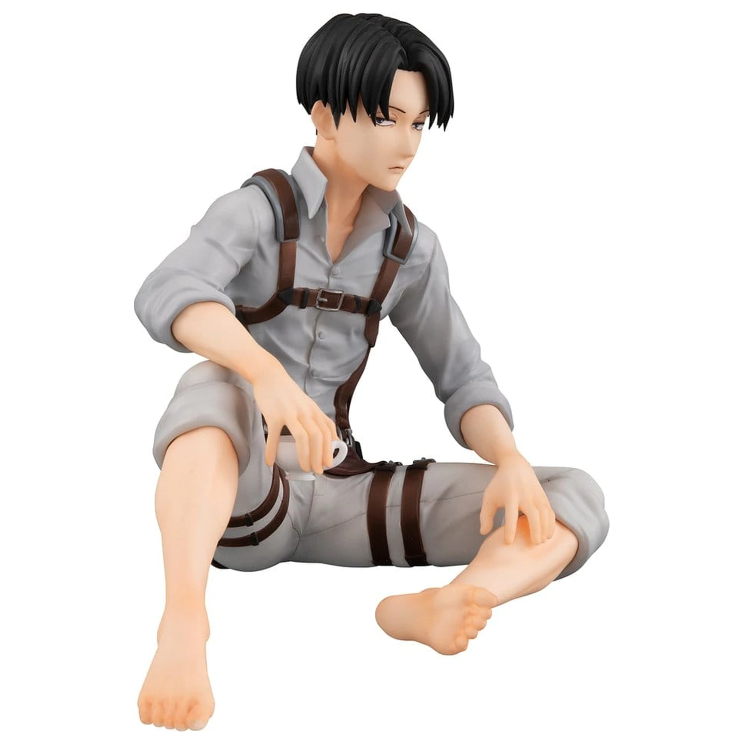 Attack on Titan G.E.M. Series PVC figurka Squad Captain Levi Palm Size 9 cm fotografii produktu
