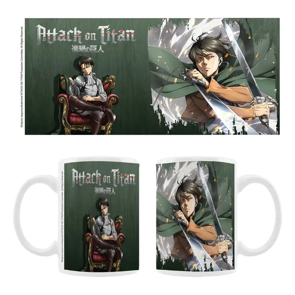 Attack on Titan Ceramic Mug Levi - Keramický hrnek fotografii produktu