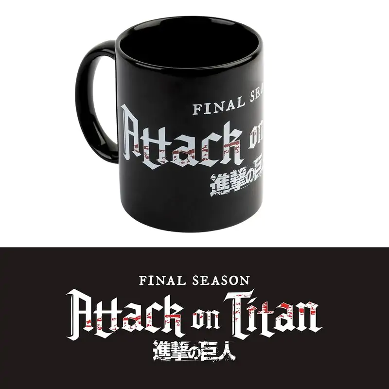 Attack On Titan Logo hrnek 350 ml fotografii produktu