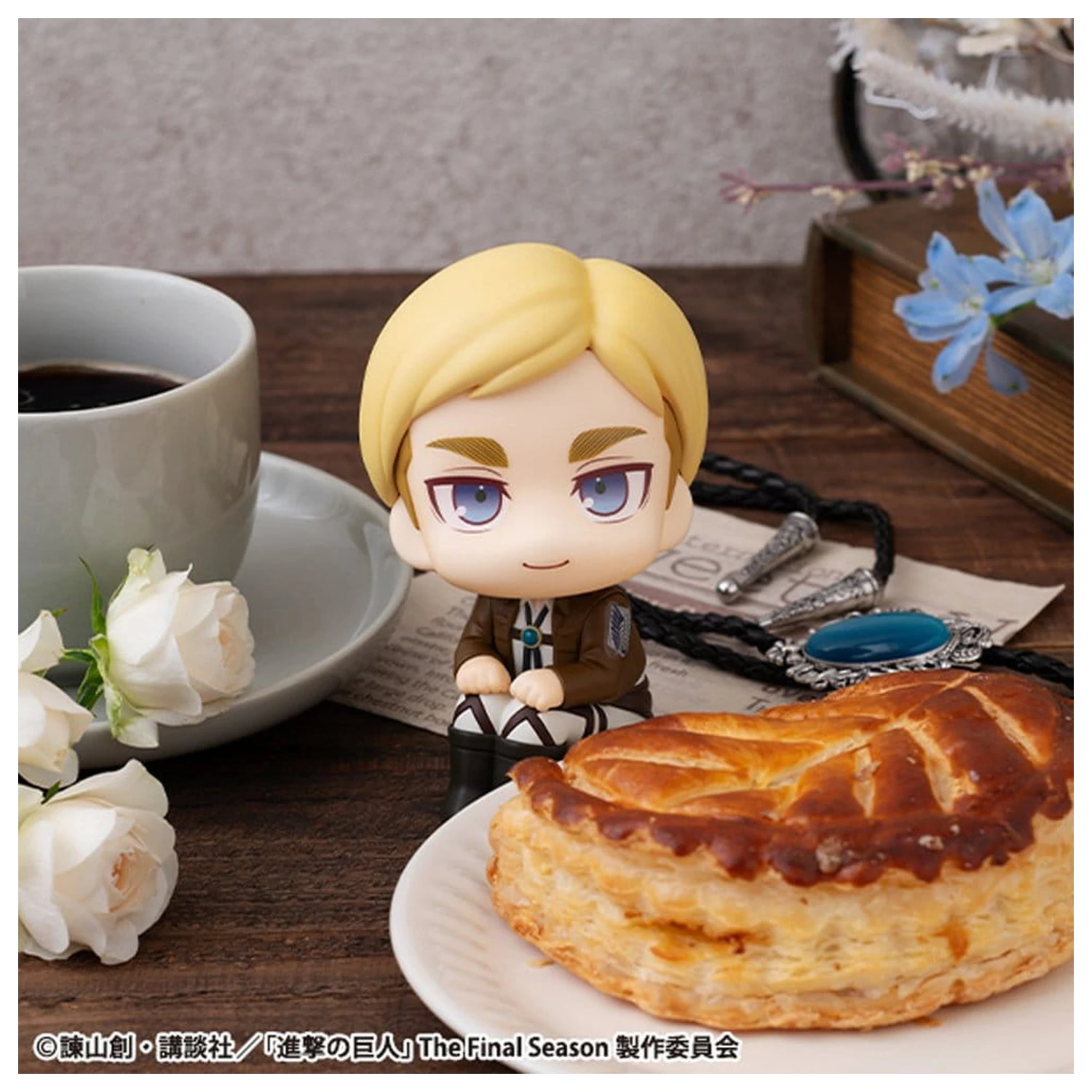 Attack on Titan Look Up PVC Sošky Hange Zoe & Erwin Smith (s dárkem) 11 cm fotografii produktu