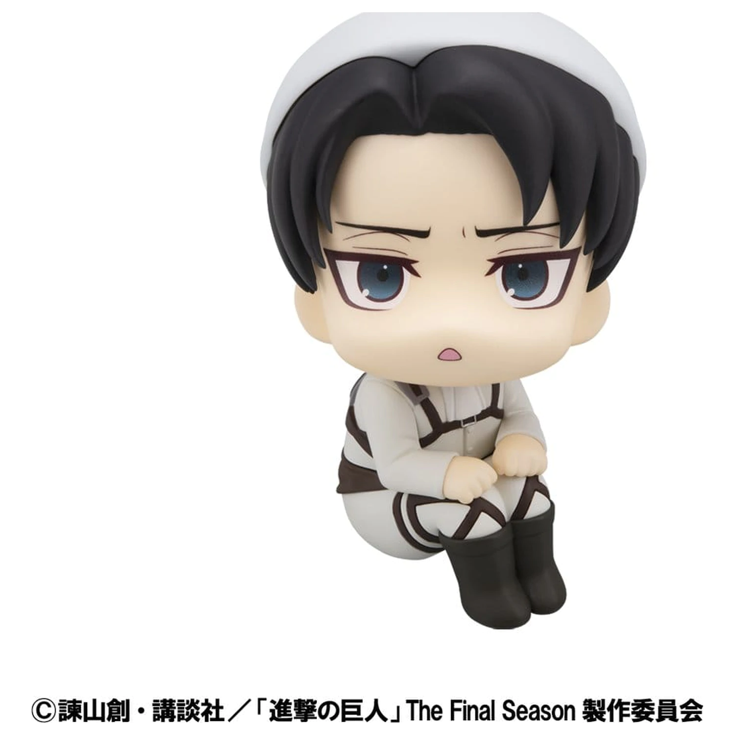 Attack on Titan Look Up PVC Sošky Levi Cleaning up Ver. a Mikasa Ackerman (s dárkem) 11 cm fotografii produktu