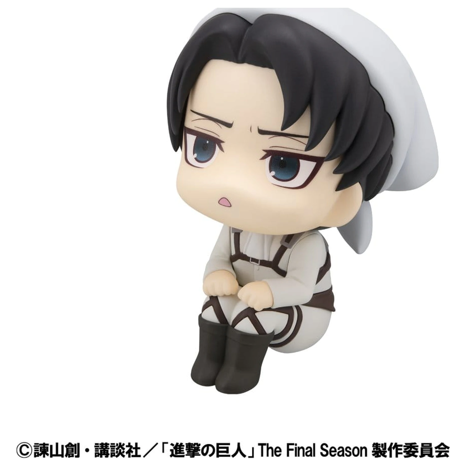 Attack on Titan Look Up PVC Sošky Levi Cleaning up Ver. a Mikasa Ackerman (s dárkem) 11 cm fotografii produktu