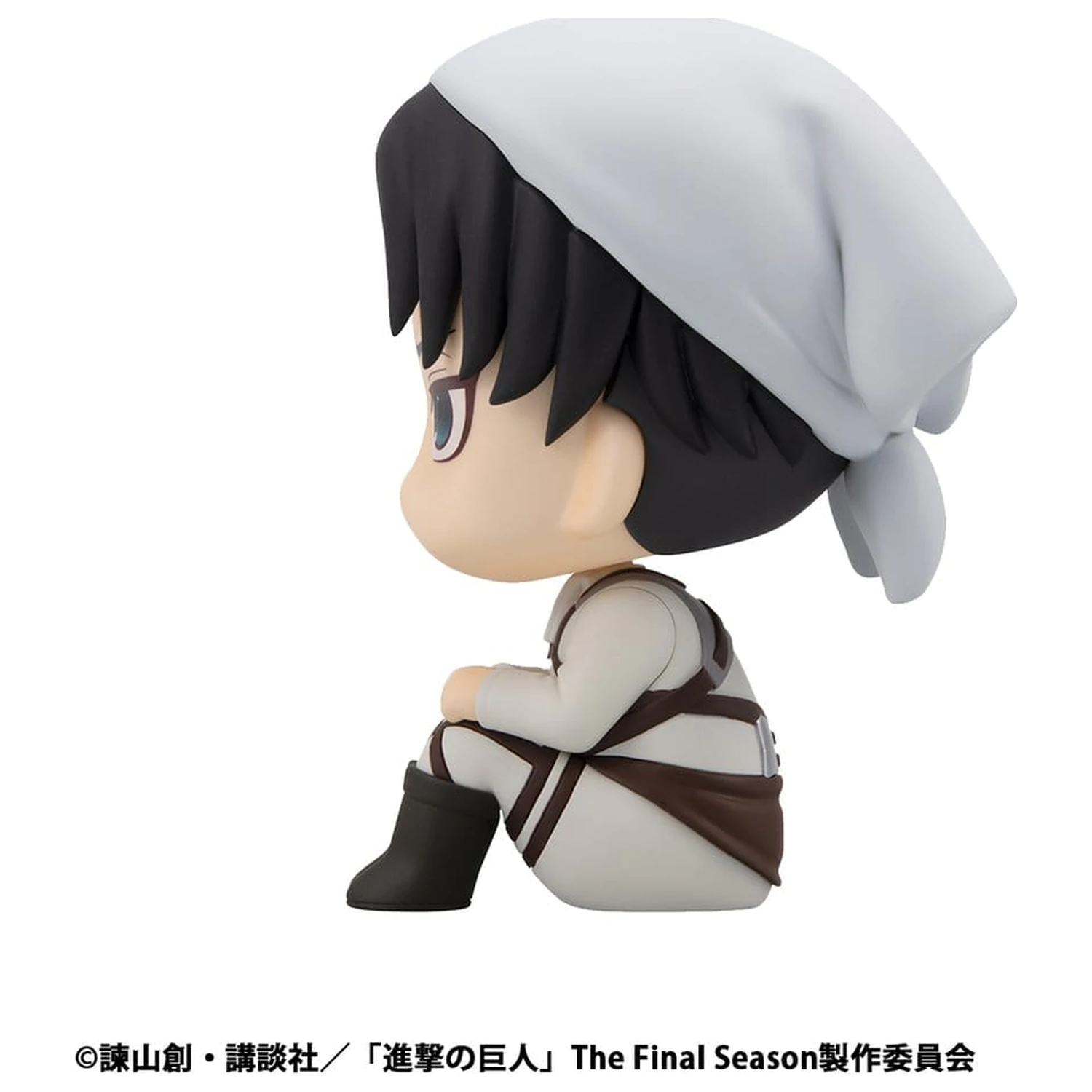 Attack on Titan Look Up PVC Sošky Levi Cleaning up Ver. a Mikasa Ackerman (s dárkem) 11 cm fotografii produktu