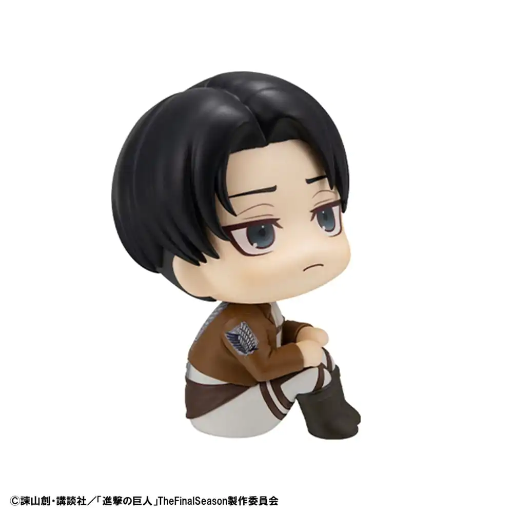 Attack on Titan Look Up PVC Soška Levi 11 cm fotografii produktu