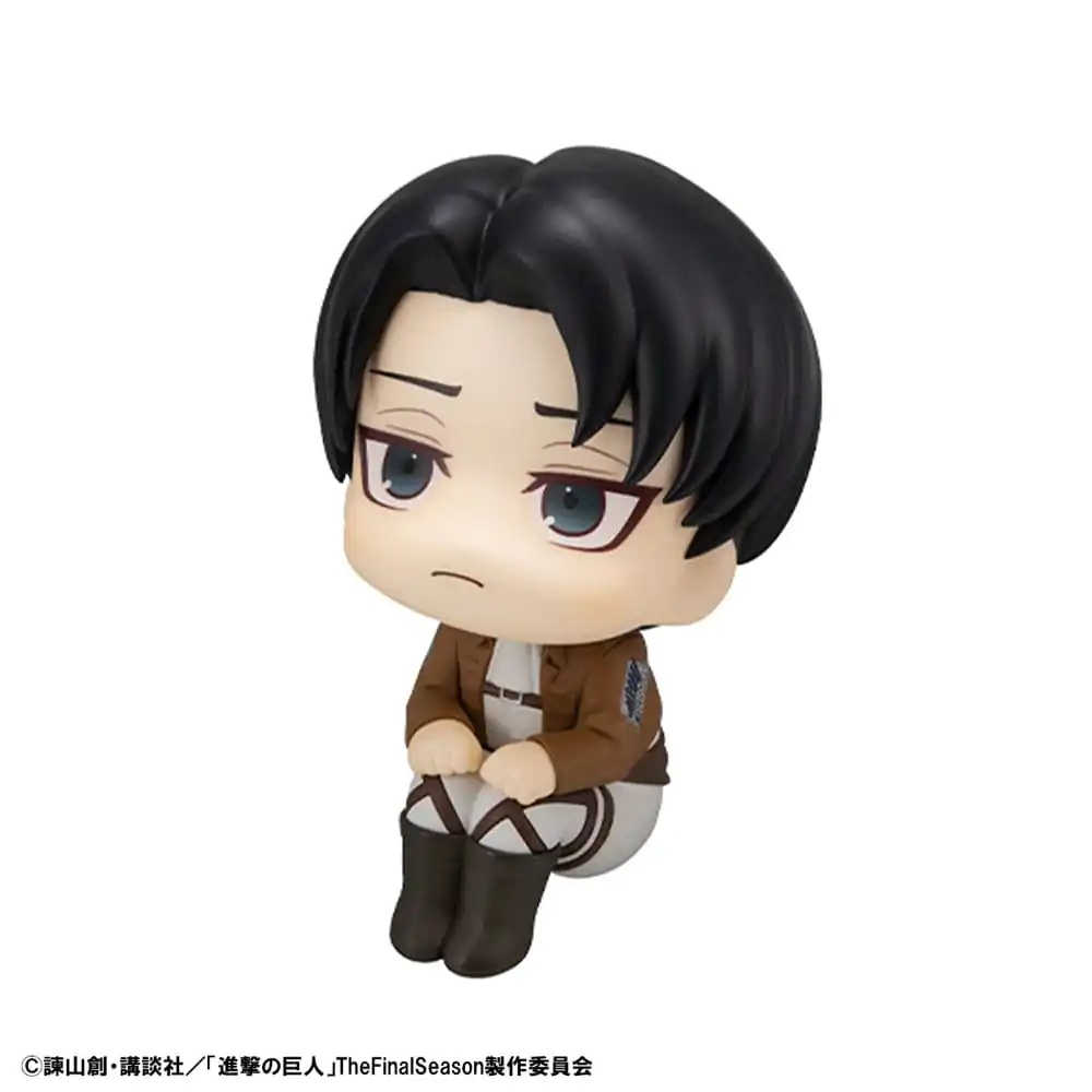 Attack on Titan Look Up PVC Soška Levi 11 cm fotografii produktu