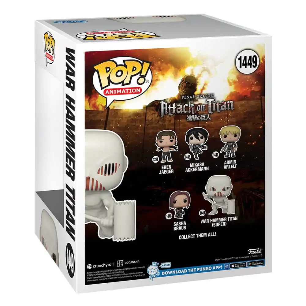 Attack on Titan Oversized POP! vinylová figurka War Hammer Titan 15 cm fotografii produktu